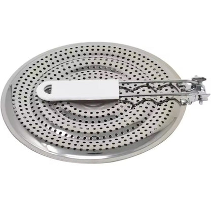 Multipurpose Stainless Steel Stove Heat Diffuser, Foldable Kitchen Stove Flame Guard Simmer Plate, Durable Gas Stove Anti Scalding Mat