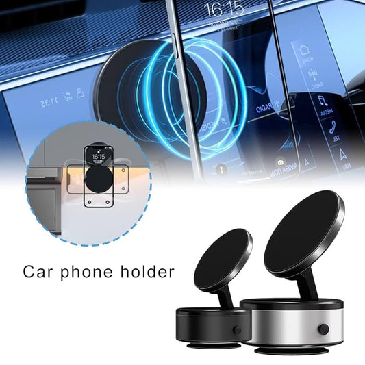 360° Magnetic Car Phone Holder – Ultra-Strong Grip, Sleek Design