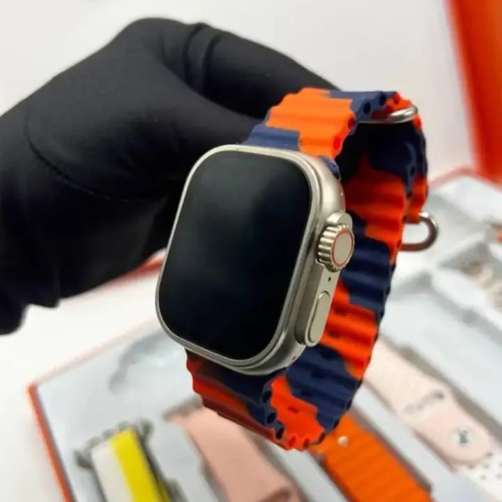 7 in 1 Smart Watch - 7 Straps Smart watch Ultra watch