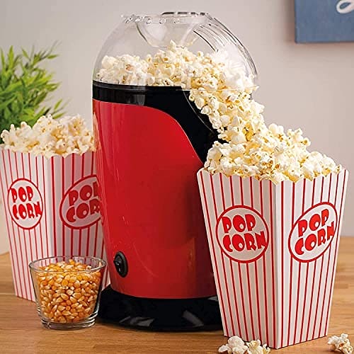 Portable Electric Popcorn Maker, Automatic Instant Popcorn Maker, Kitchen Desktop Mini DIY Corn Maker, Electric Hot Popcorn Machine, Oil Mini Hot Air Popcorn Machine, Portable Electric Household Snack Maker